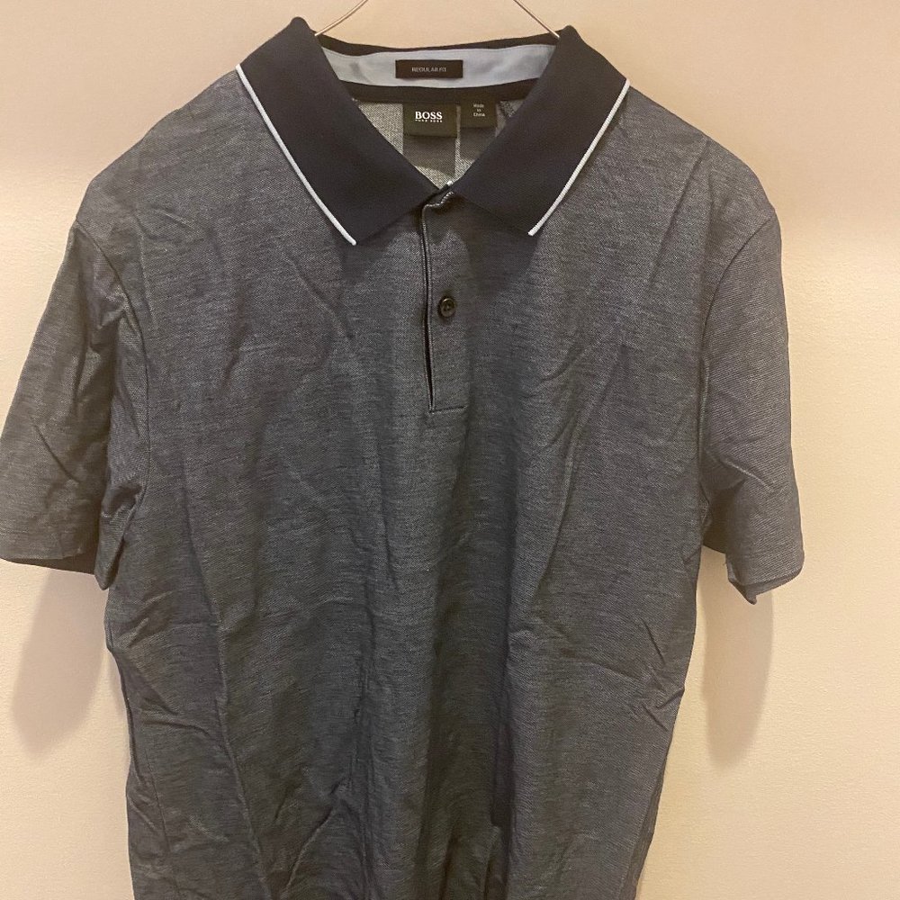 Hugo Boss Polo Navy Blue Barely Worn
